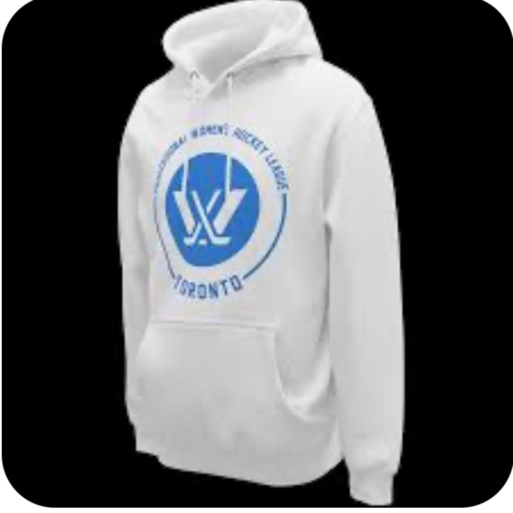 Toronto PWHL Original 2023 Hooded Sweatshirt Sz L Inaugural Season SWAG EUC
